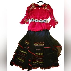 Skirt & Top Set-Gorgeous Embroidery-Sz Small-NWT